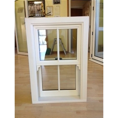 302 - UPVc Vertical Sliding Window